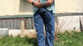 Springtime Pee in my Jeans