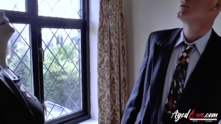 AgedLovE Lacey Starr Fucked Hard with Sales Agent