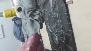 Hung cock fucking toy hard! (Part 2) cumshots.