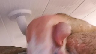 Chub Solo Shower Tease