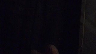 JERKING OFF in the STREET Corner