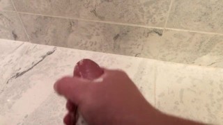 Soapy masturbation