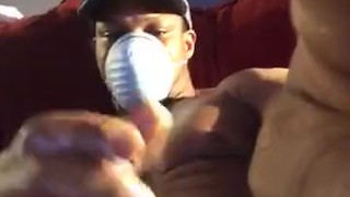 Jacking my lil dick while watching my favorite porn_ da trainer 1