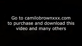 Jerking off in my black undies cum shot - Camilo Brown