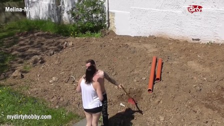 MyDirtyHobby - Hot teen Fucking the Gardener!