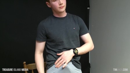 Cute ginger boy: soft moans, hard cock
