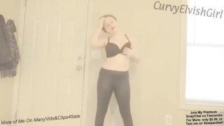 Tight shiny leather pants ass tease pawg leggings booty shaking