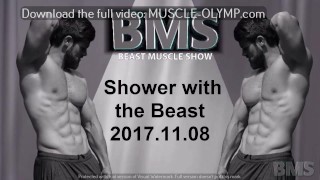 Hairy Muscle Filmed in the Shower! (Trailer 1)