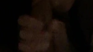 Cheating wife bowing her dealer