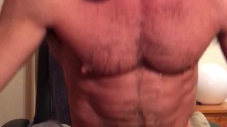 Solo jerk off session