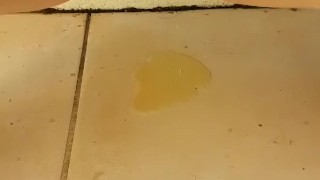 Peeing outside on my balcony