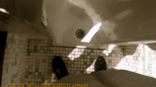 FUCKING SEXY HAIRY GUYS DRINK AND PISSING ON PUBLIC TRAIN STATION.