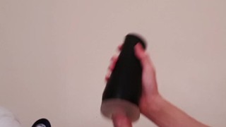 Fun with fleshlight home alone