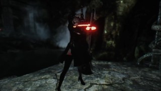 skyrim chaurus and 2B porn