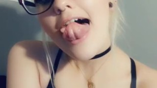 long tongue cutie