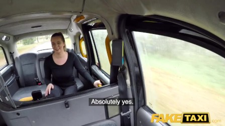 Fake Taxi Backseat fucking with hot blonde Czech tourist Nikky Dream