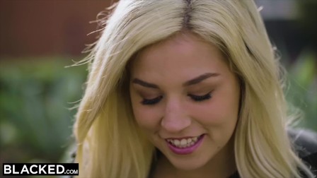 ebonyED College Student Can't Resist The Pull Of Her First BBC