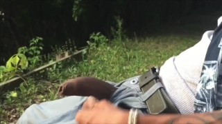 Stroking In The Park