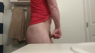 Raining Cum from my Thick Cock