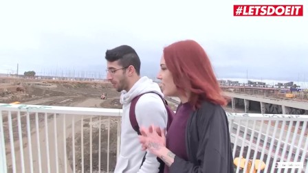 LETSDOEIT - Hot Spanish Redhead Pornstar Fucks A Fan And Swallows His Load