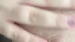 Playing with my big tits