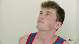 Glory Hole - College twink Sucks Monster Cock