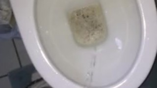 Teen uncut cock pissing