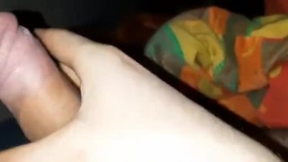 Short performance of a standing penis