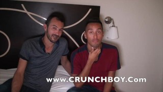 sexy twink latino fucked by daddy for crunchboy