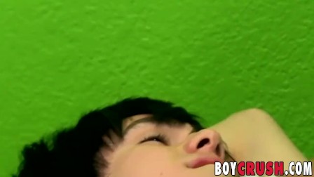 Tiny emo twink dicked in ass and jizzed on face