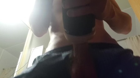GOT SUPER FUCKING HORNY & HAD TO USE THE STROKER!!