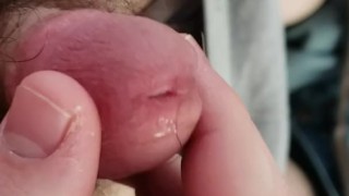 Up close jerk off