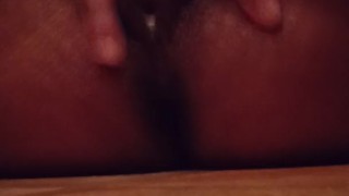 Wet pussy fingering