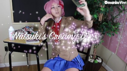 Natsuki's Creamy Detention TEASER DDLC Omankovivi School girl Creampie