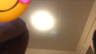 BBW showing how fat ass look while getting fucked