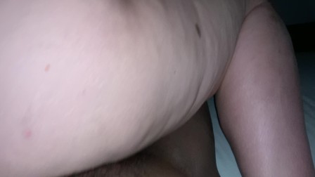 amateur Bbw lazy Saturday cream morning. He was fucking and coming dry, how