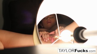 Taylor's hotel room masturbation
