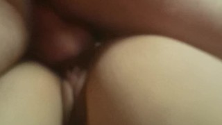 Teen Ivy Rayne gets pounded from behind and covered in cum