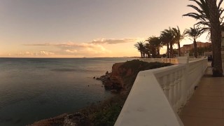 HITZEFREI German babe Ashley Dark fucked on the balcony