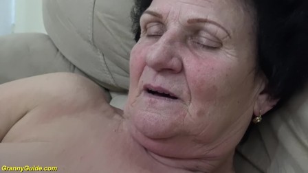 hairy 86 years old mom needs a young dick