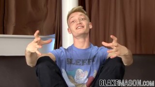 Handsome young Brit takes his big cock out for a wank