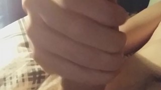 Welsh teen jerking off / first vid
