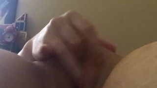 Playing with my Creamy Pregnant Pussy