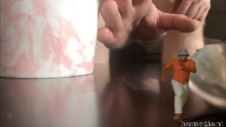 Morning Rush - PREVIEW giant man macrophile foot crush MACROPHILIA
