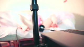 Fucking machine Teen girl takes big black cock in her pussy