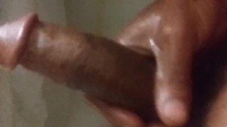 Masturbating in the shower
