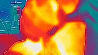 4-30 - 19 flir thermo long stroke cumming in car