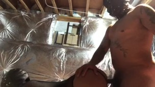 couple making her cum with her slutty mask on watching her fuck herself weed mask on getting hi