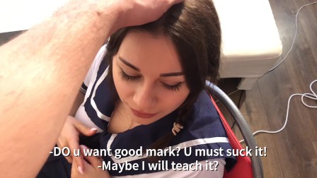 Teacher fucked his student on the table