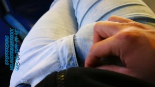 HORNY PUBLIC EXHIBITION IN PUBLIC PLACE IN THE TRAIN ITALY